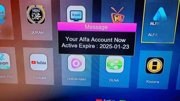 تجديد اشتراك باقة الفا iptv